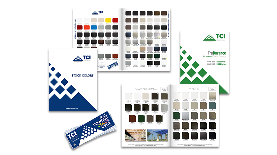 TCI Powder Coatings Brochures