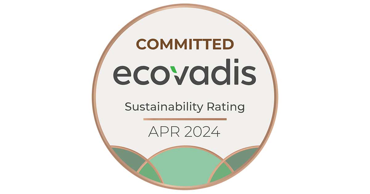 TCI Powder Coatings Earns Committed Badge from EcoVadis for Sustainability Performance