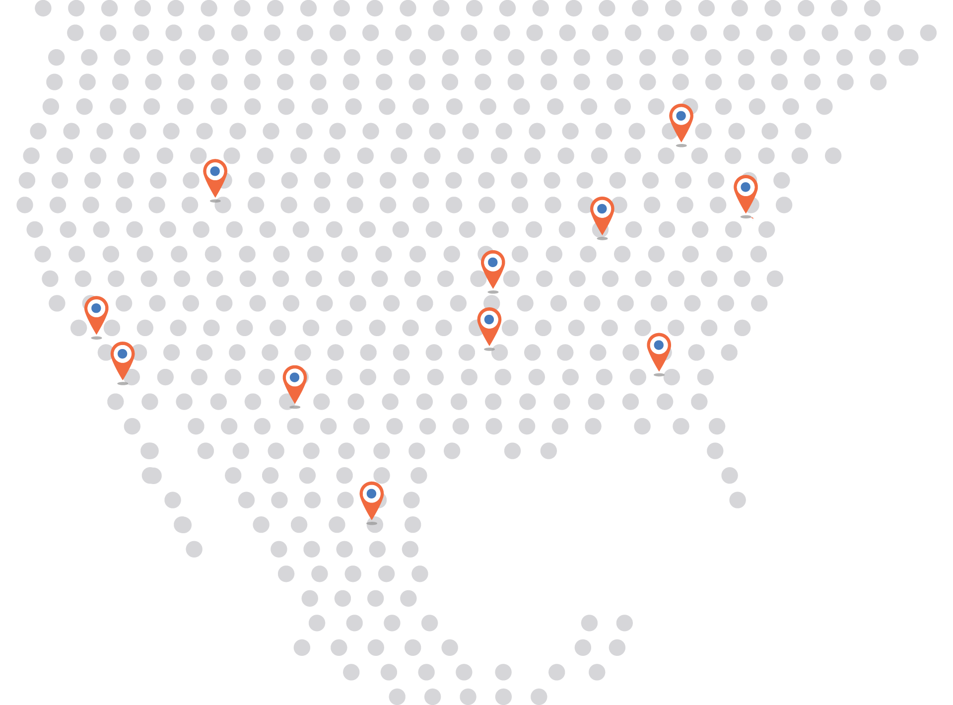 Warehouse-map-dots